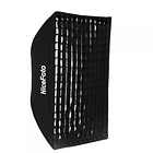 Nicefoto Softbox Paragua KS 80×120 cm con grilla 3