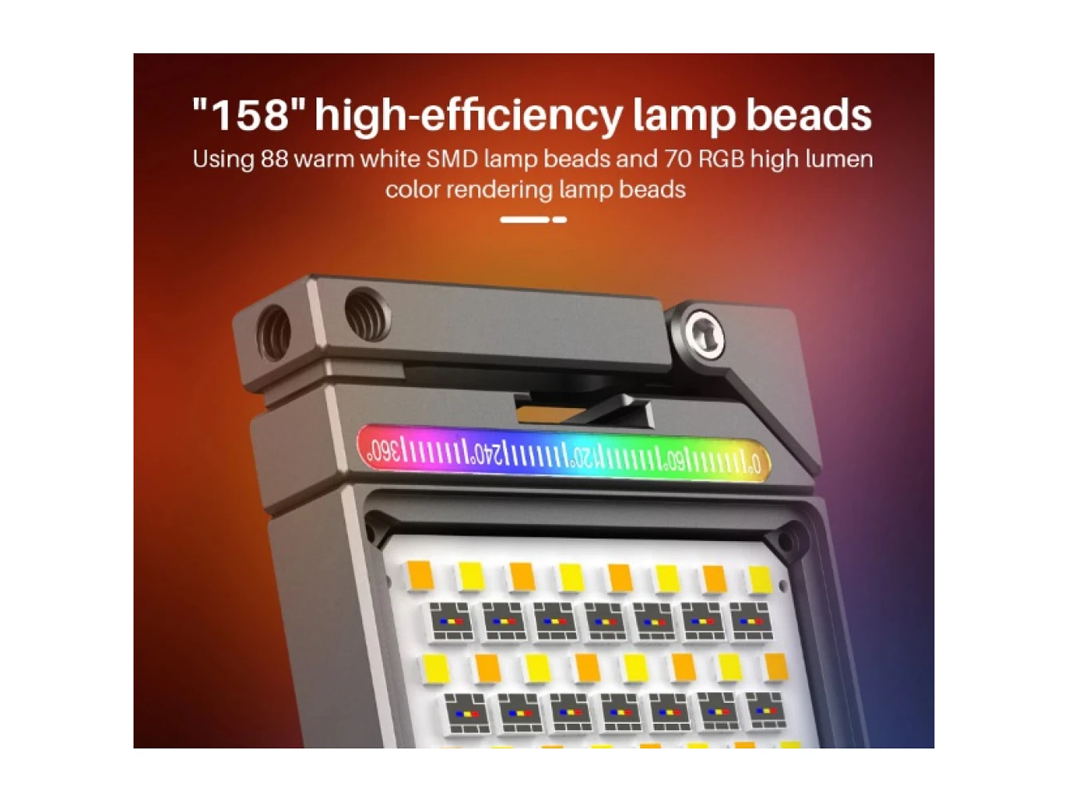 VIJIM UL-2349 R70 Lámpara de Leds Con Brazo Articulado 5