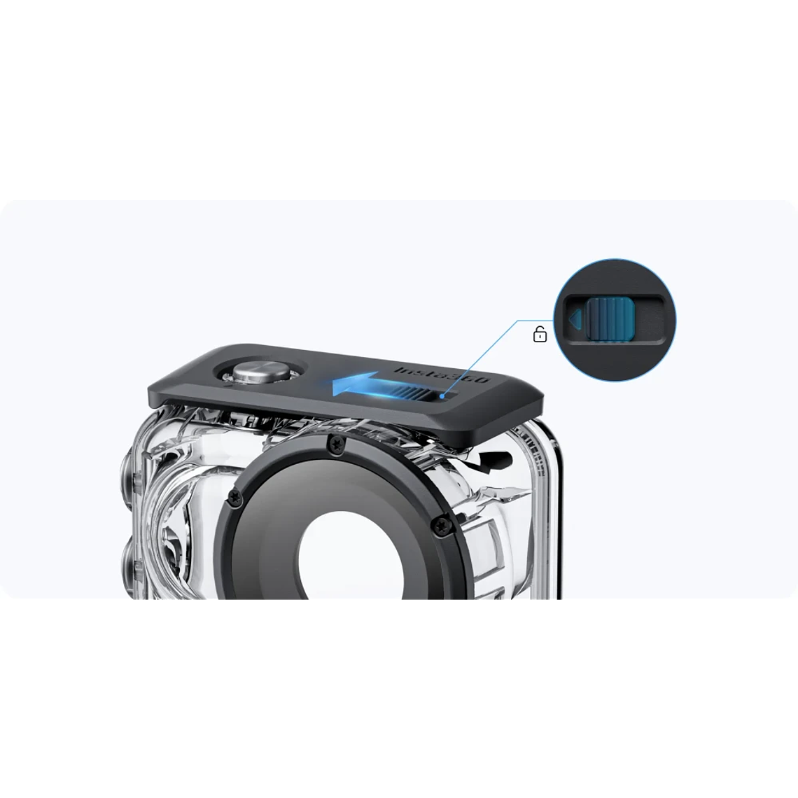 Insta360 Dive case para GO3 4