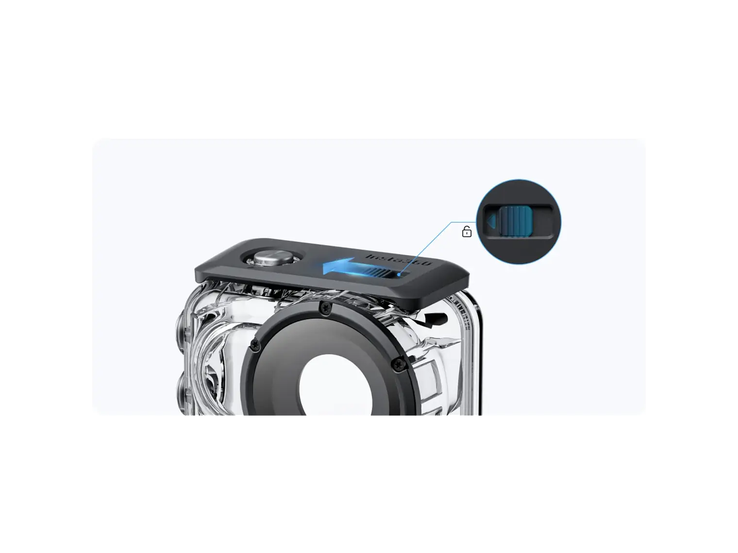 Insta360 Dive case para GO3 4