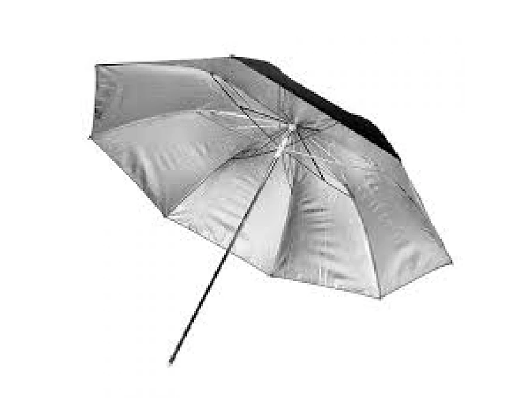 Paraguas reflector plateado 100 cm mircopro  1