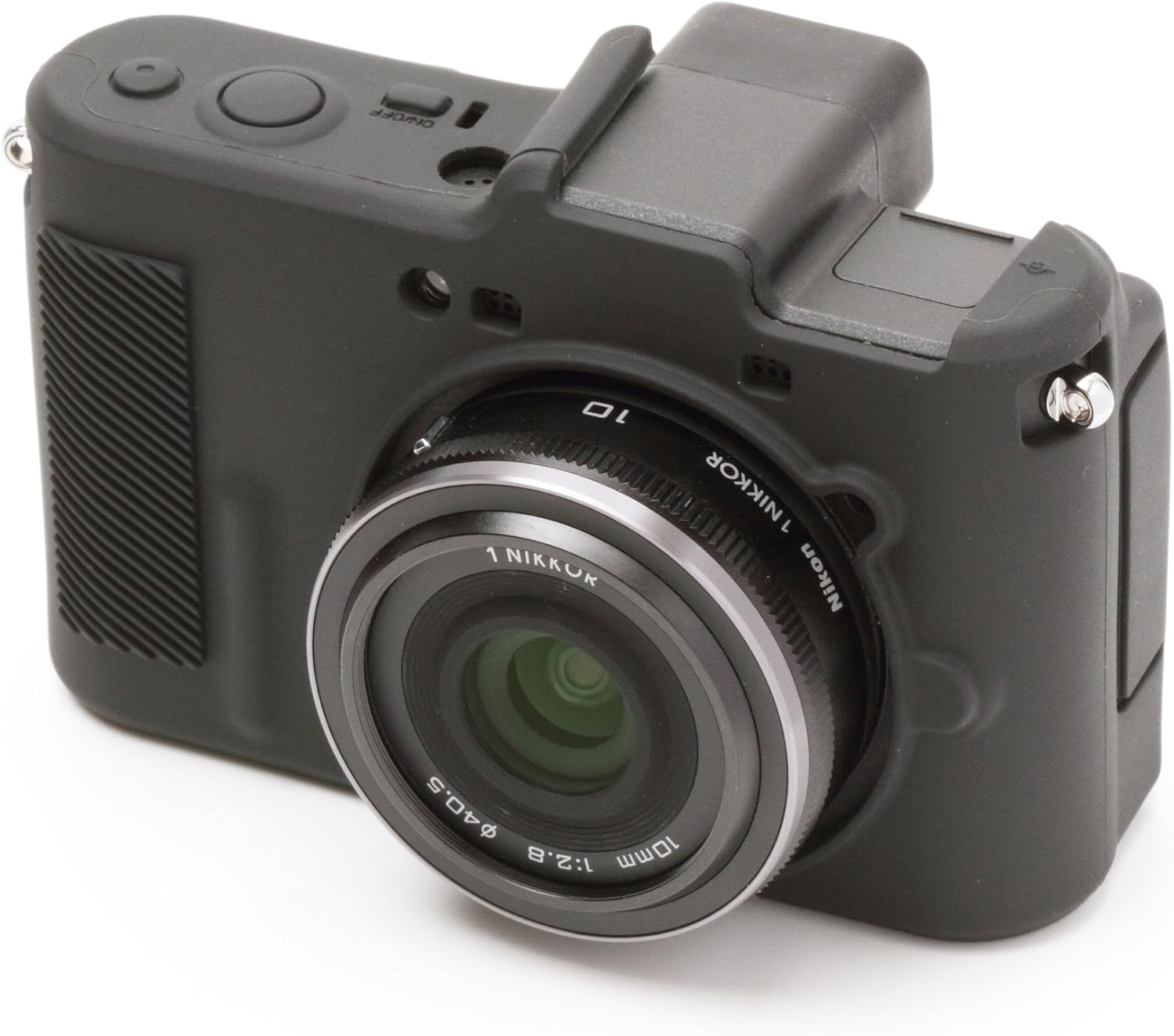 Funda Silicona Easy cover Nikon  V1 Negra