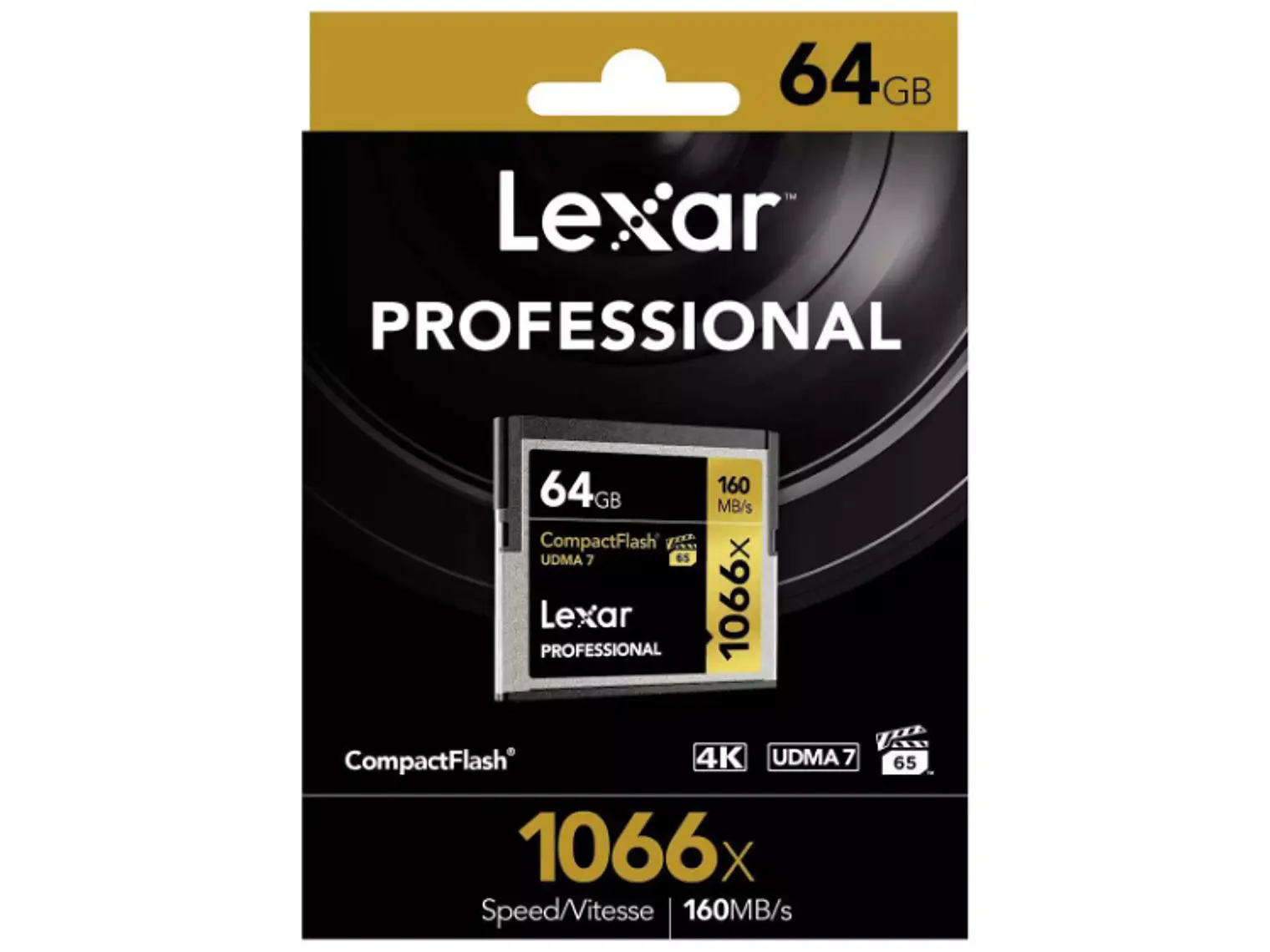 Tarjeta de memoria Lexar CF 64 GB PRO 1066x 1