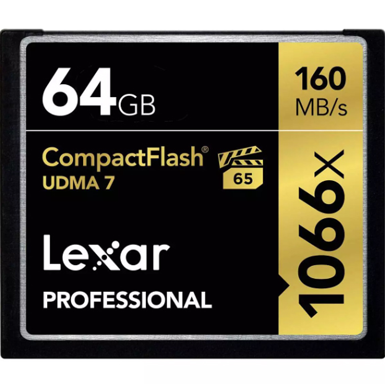 Tarjeta de memoria Lexar CF 64 GB PRO 1066x 2