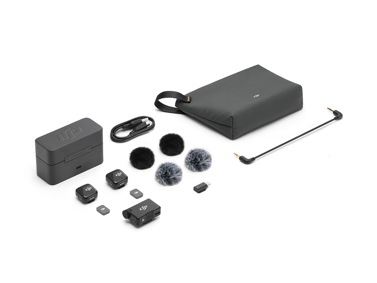 DJI Mic Mini (2 TX + 1 RX + Charging Case)	 1