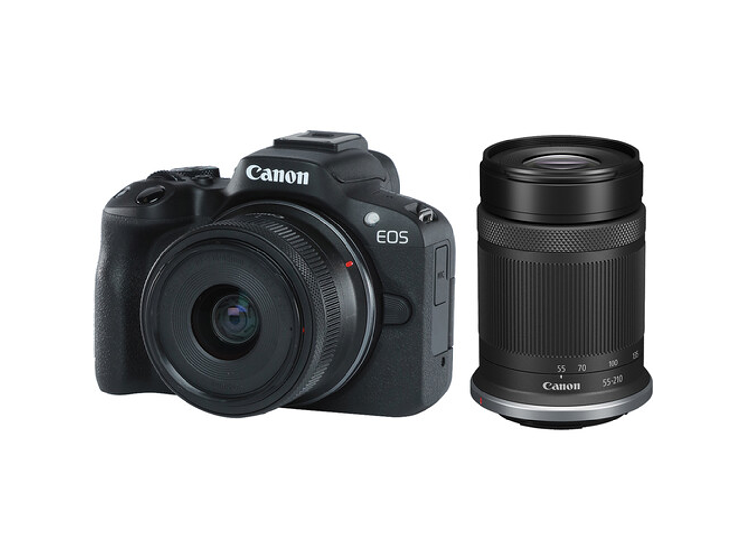 Canon EOS R50 RF-S 18-45mm f/4.5-6.3 IS STM + RF-S 55-210mm f/5-7.1 IS STM 1