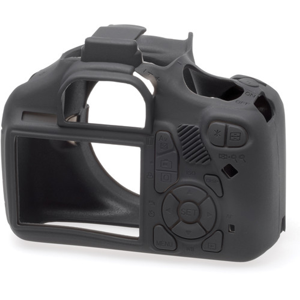 Funda Silicona Easy cover Canon T3 Negra 2