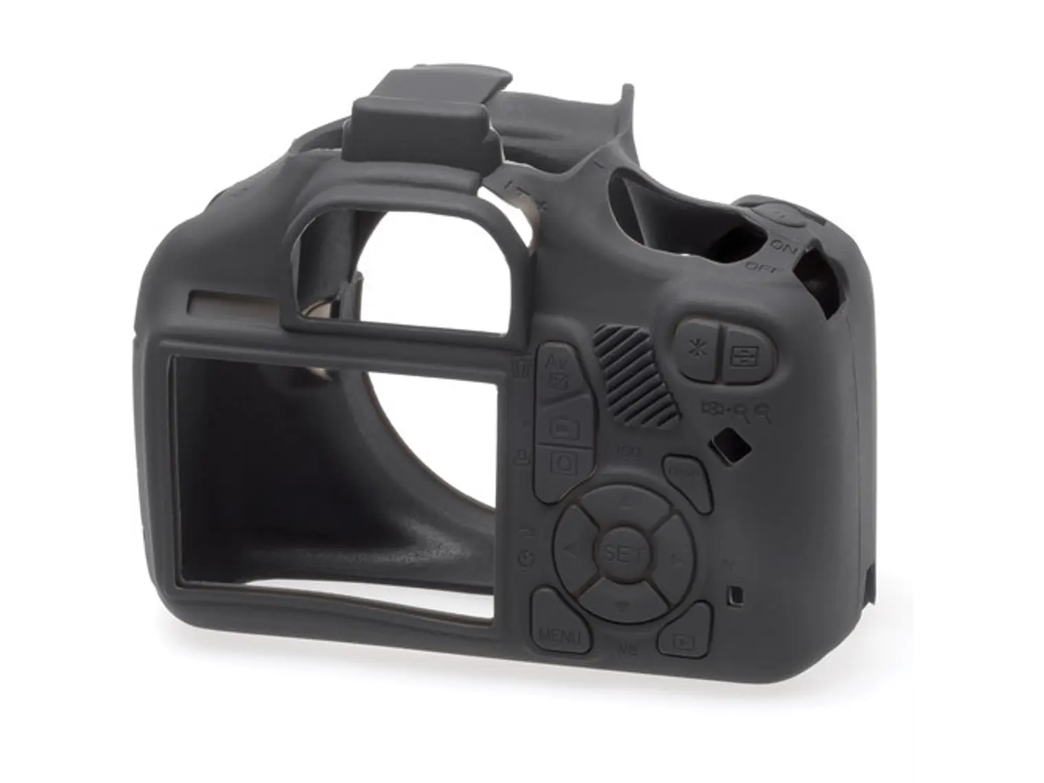 Funda Silicona Easy cover Canon T3 Negra 2