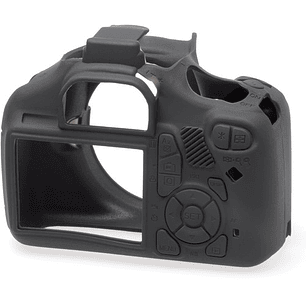 Funda Silicona Easy cover Canon T3 Negra
