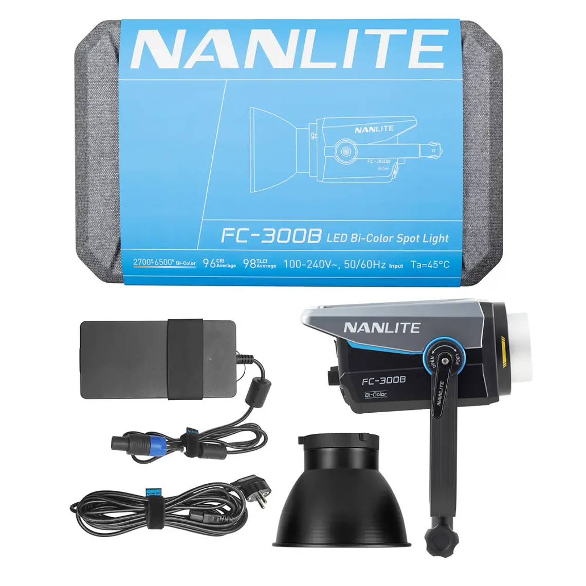 NANLITE FC-300B LED Bi-color 4