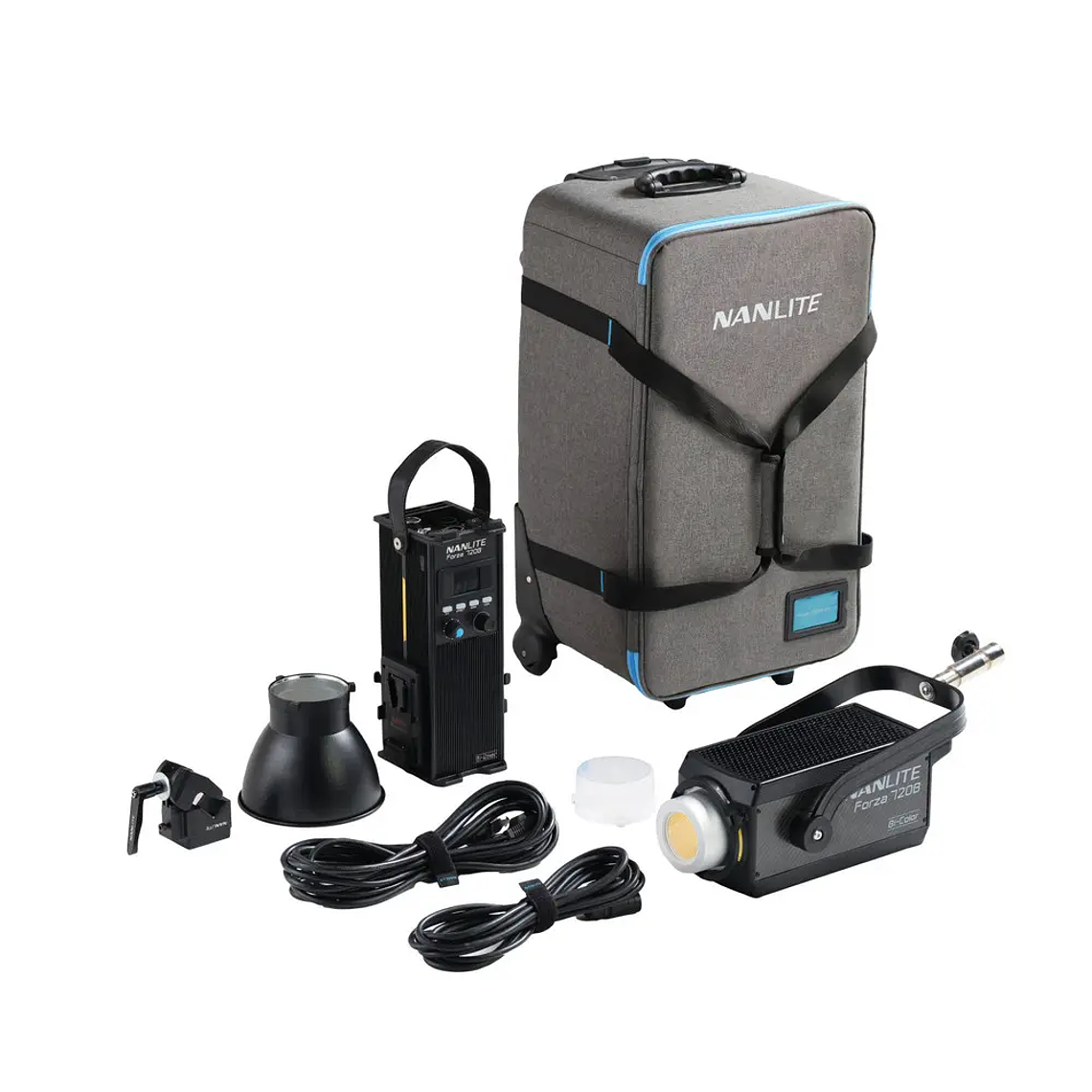 NANLITE Forza 720B Bi-Color LED con Maletín 1