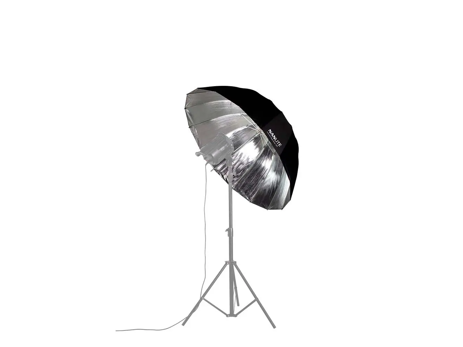 NANLITE Paraguas Profundo 135cm Plata 3