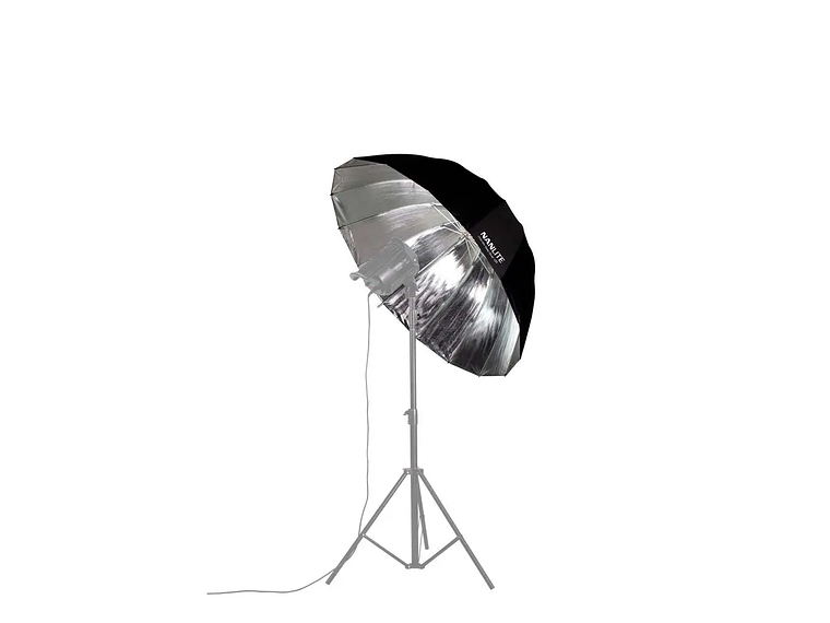 NANLITE Paraguas Profundo 135cm Plata 3