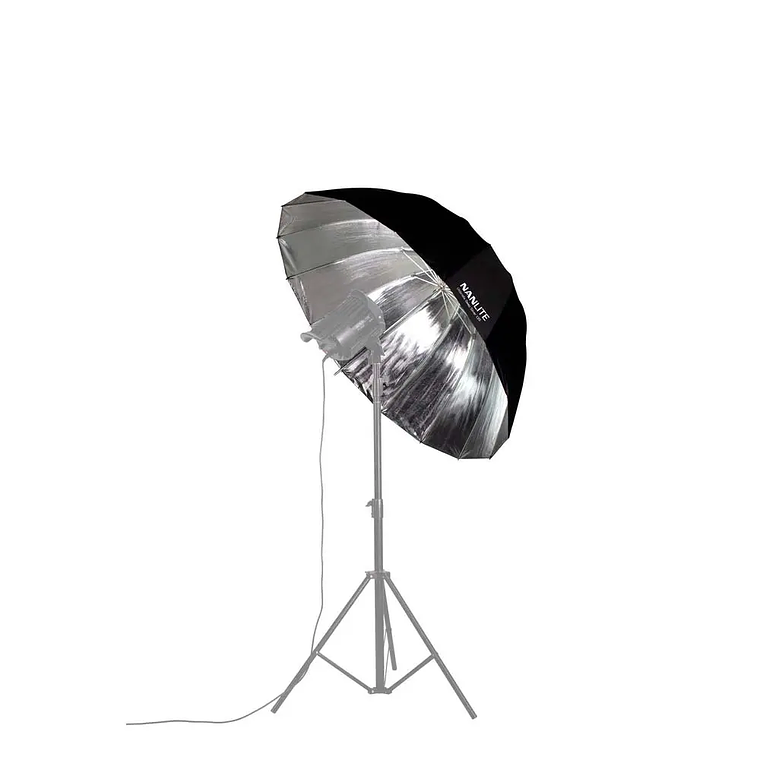 NANLITE Paraguas Profundo 135cm Plata 3