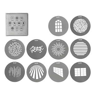 (AS-GB-B-SET1) NANLITE Set 1 Gobo Bowens