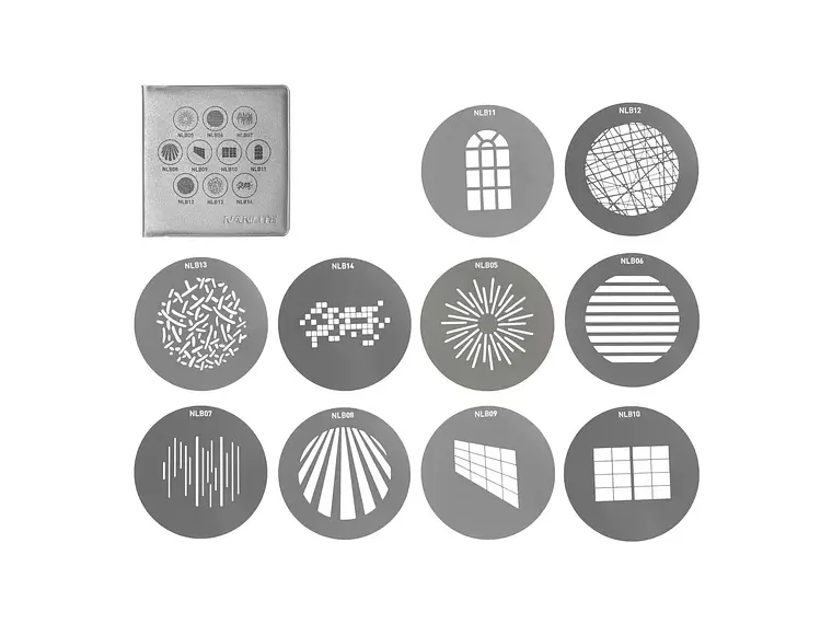 (AS-GB-B-SET1) NANLITE Set 1 Gobo Bowens 2