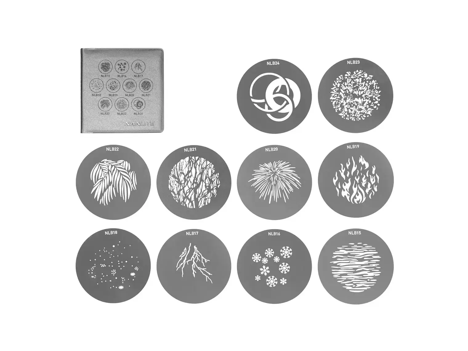 NANLITE Set 2 Gobo FMM 2