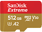 Sandisk MicroSD extreme 130mb/s 512gb - Miniatura 1
