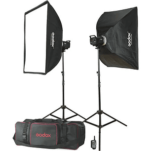 Kit Flash de Estudio Godox MS300 - 2 x 300W