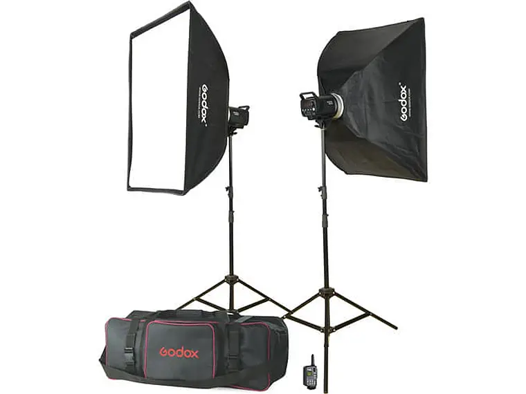 Kit Flash de Estudio Godox MS300 - 2 x 300W 1