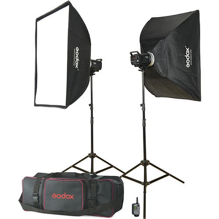 Kit Flash de Estudio Godox MS300 - 2 x 300W 1