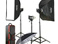 Kit Flash de Estudio Godox MS300 - 3 x 300W - Miniatura 1