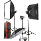Kit Flash de Estudio Godox MS300 - 3 x 300W - Miniatura 1