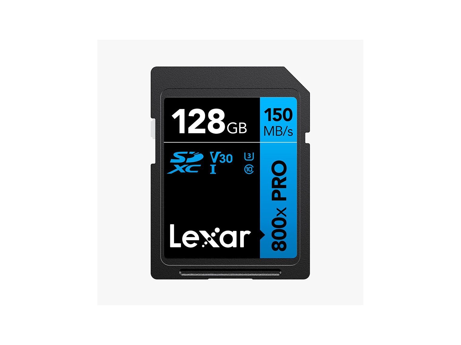 Tarjeta Memoria Lexar 128GB SDXC 800XPRO V30 UHS-I 150MB/s 2