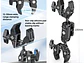 Ulanzi C017 Brazo doble Pinza y Soporte de Accesorios de 1/4