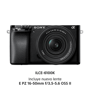 Sony Alpha A6100 Kit 16-50mm F3.5-5.6 OSS II