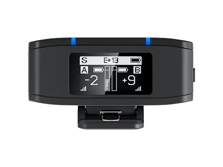 Boya Micrófono Doble 3-EN-1 Con Grabadora y 300 Metros de Alcance 3