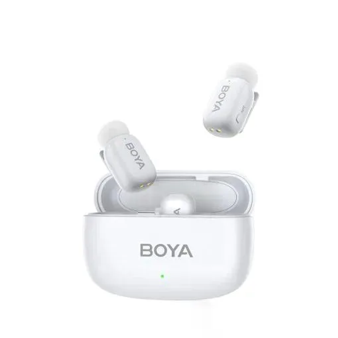 Boya Micrófono Inalámbrico Doble USb-C y Lightning – Color Blanco 1