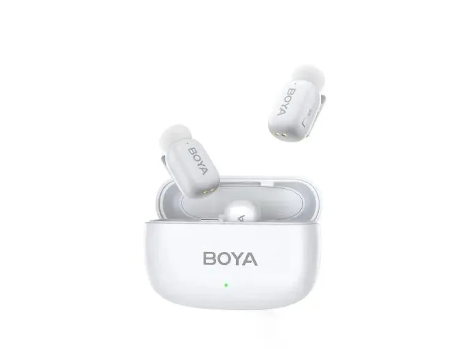 Boya Micrófono Inalámbrico Doble USb-C y Lightning – Color Blanco 1