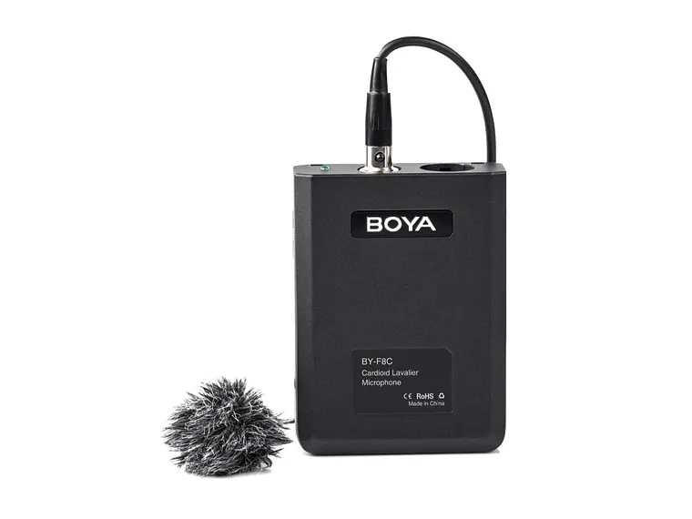 Boya Micrófono profesional de video/instrumento cardioide lavalier 1