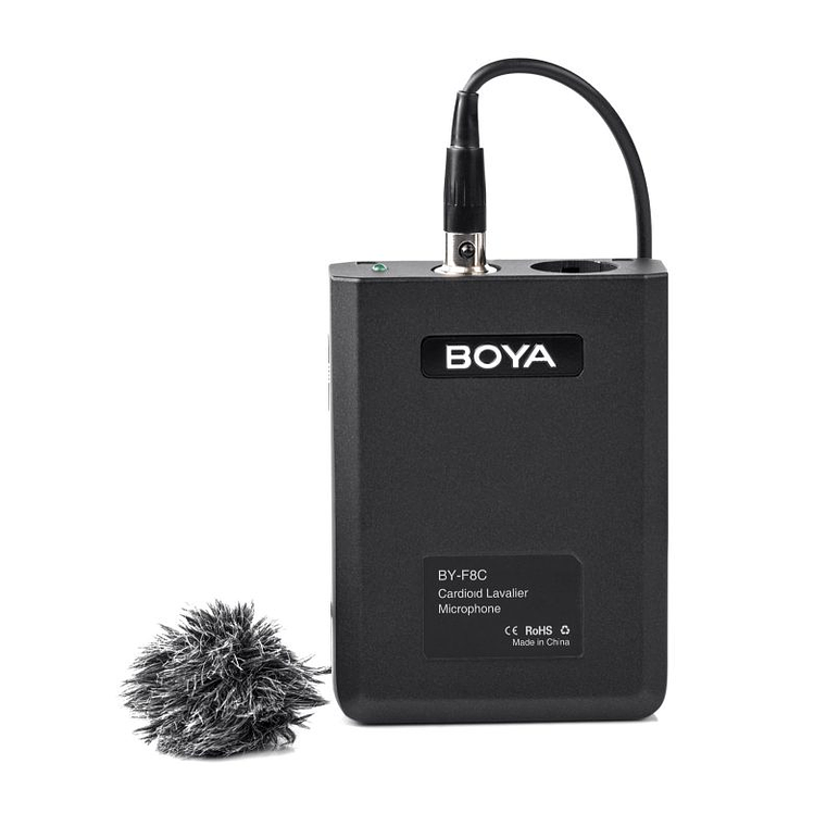 Boya Micrófono profesional de video/instrumento cardioide lavalier 1