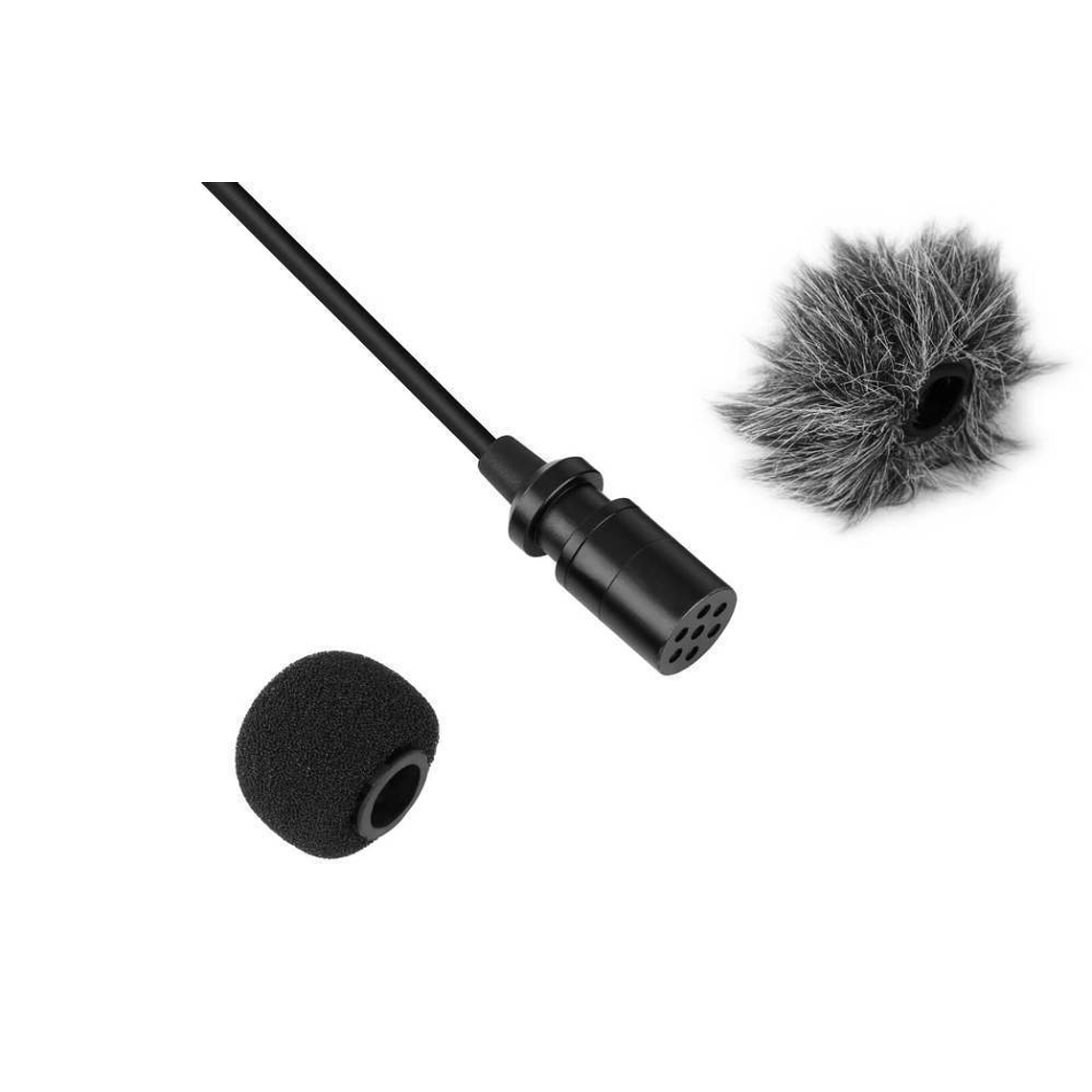 Boya Micrófono profesional de video/instrumento cardioide lavalier 3