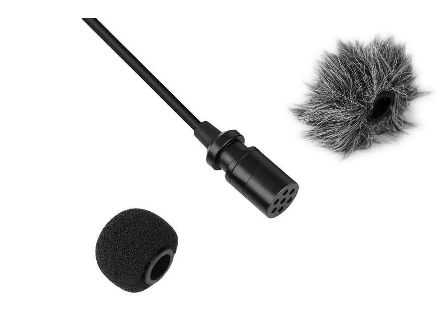 Boya Micrófono profesional de video/instrumento cardioide lavalier 3