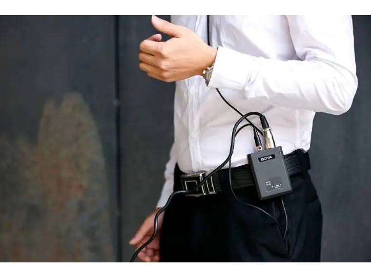 Boya Micrófono profesional de video/instrumento cardioide lavalier 4