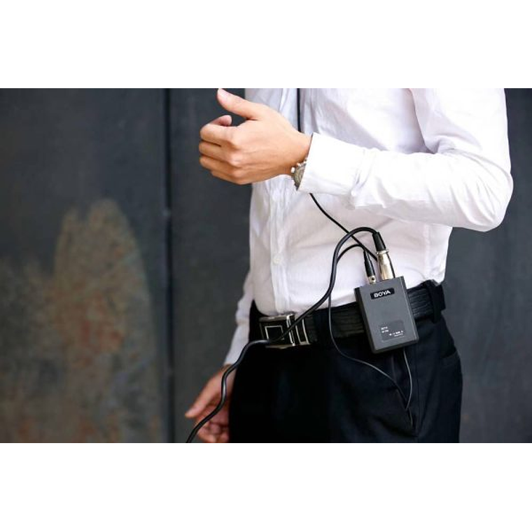 Boya Micrófono profesional de video/instrumento cardioide lavalier 4