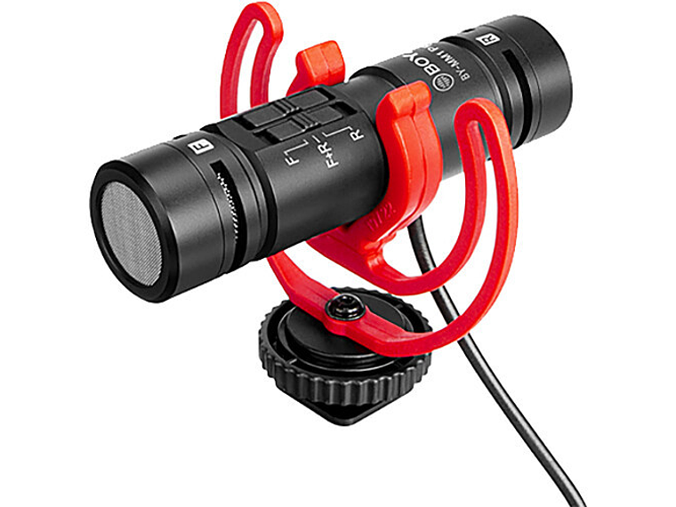 Boya Micrófono bidireccional con salida de audífonos 1