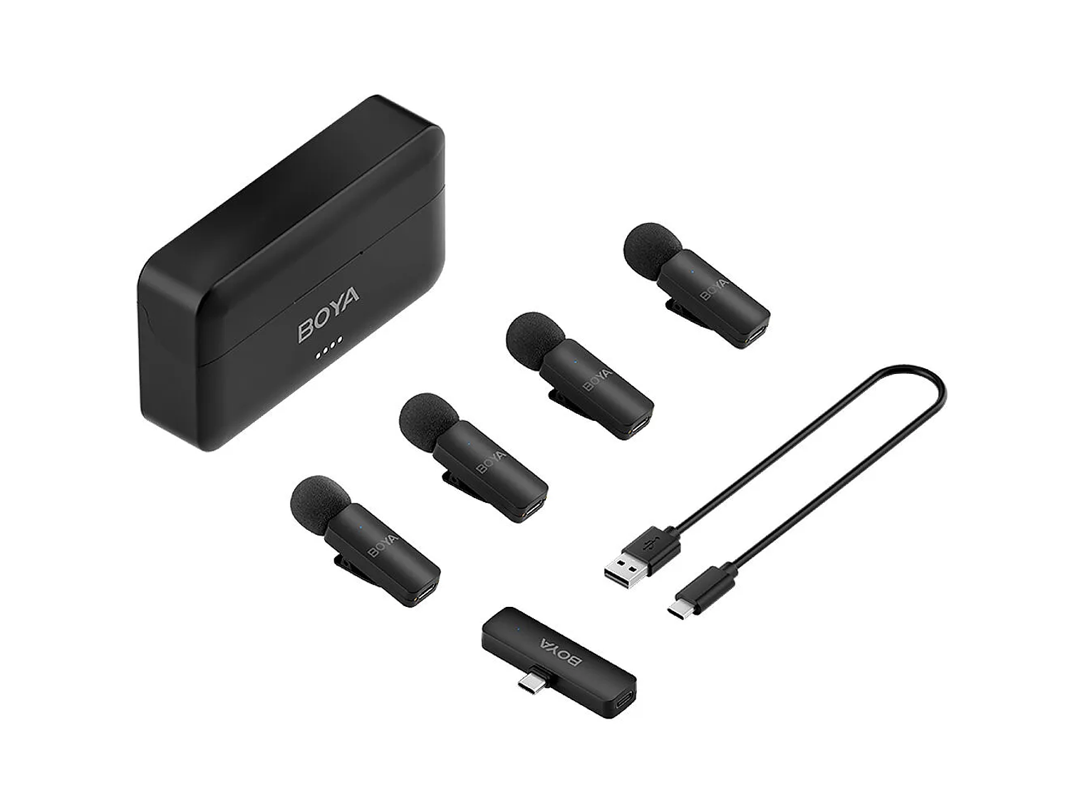 Boya Micrófono de 4 Canales USB-C 2