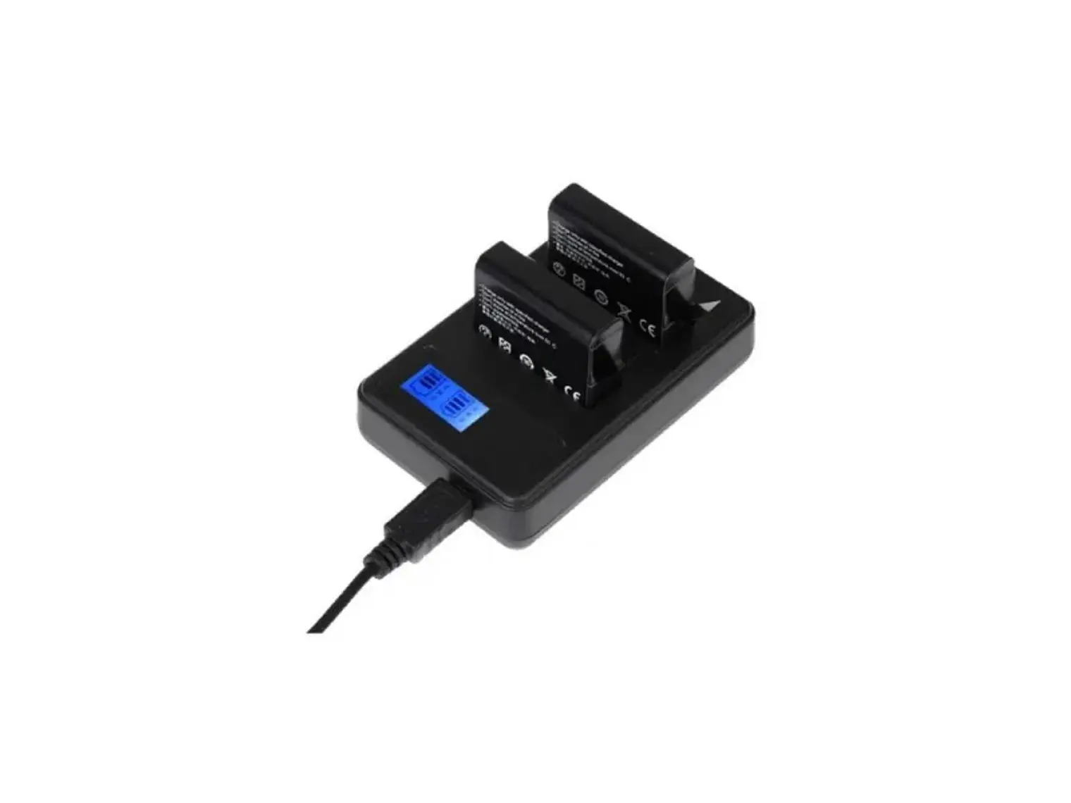 Iluminus Cargador Doble de Batería LP-E6N 2