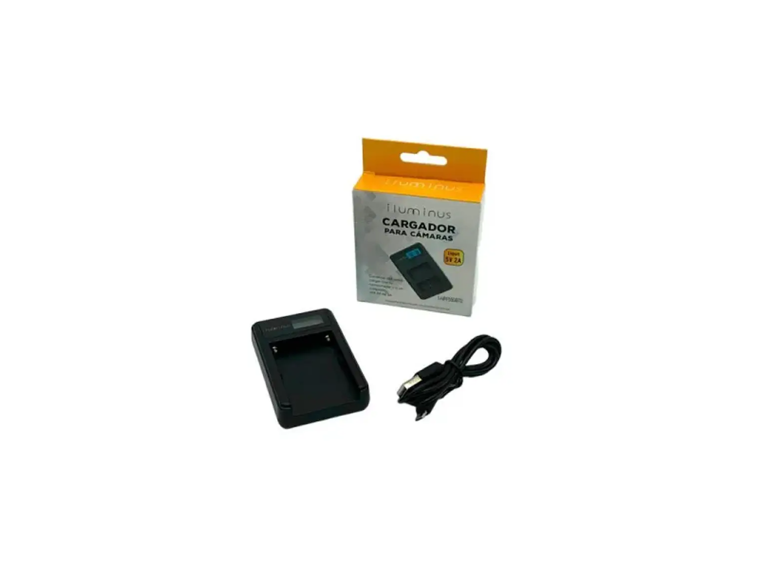 Iluminus Cargador Doble de Batería LP-E6N 3