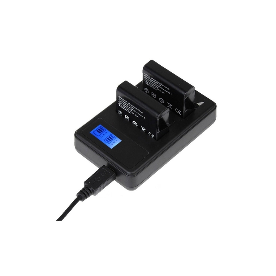 Iluminus Cargador Doble de Batería LP-E8 2