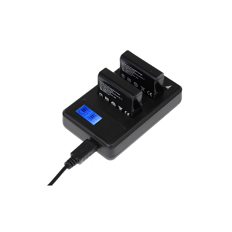 Iluminus Cargador Doble de Batería LP-E8 2