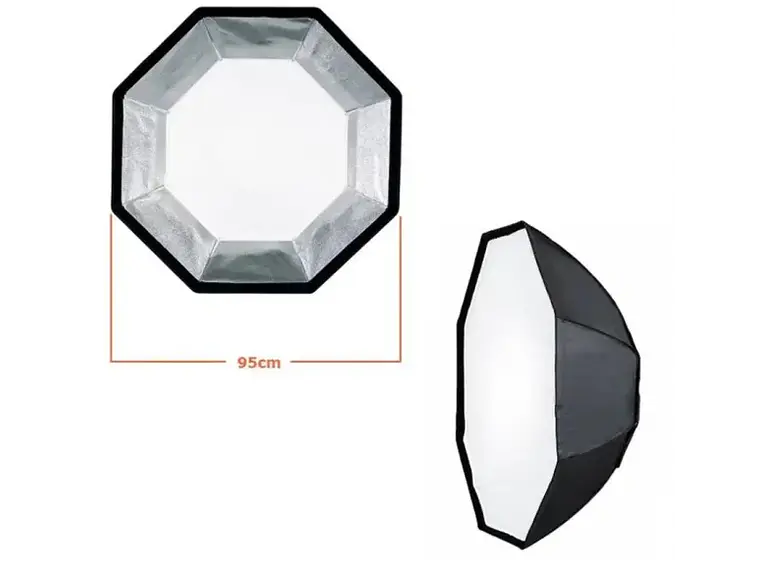 Iluminus Octabox 95cms Montura Bowens 1