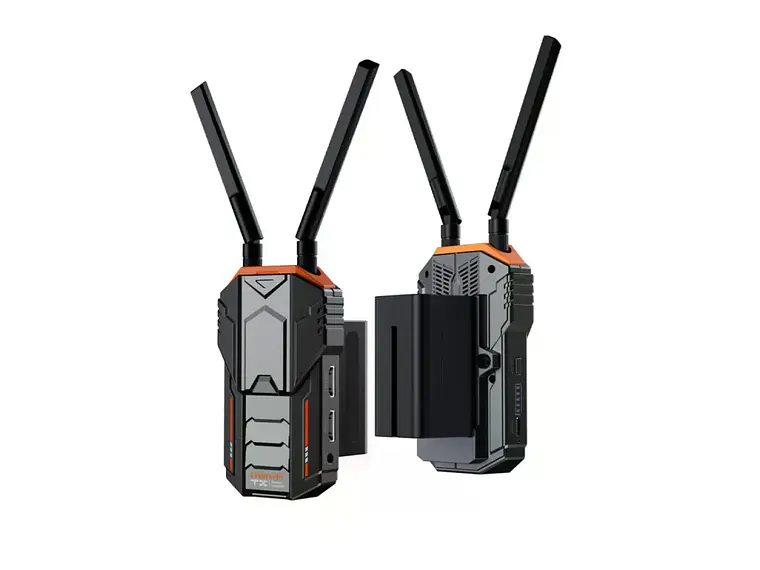 Lemorele R100 PLUS Kit Receptor y Transmisor Video Inalámbrico 200 Metros Con Baterías 2