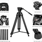 Triopo Trípode Para Video Fibra de Carbono  - Miniatura 4