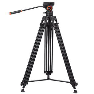 Triopo Trípode Para Video Fibra de Carbono 
