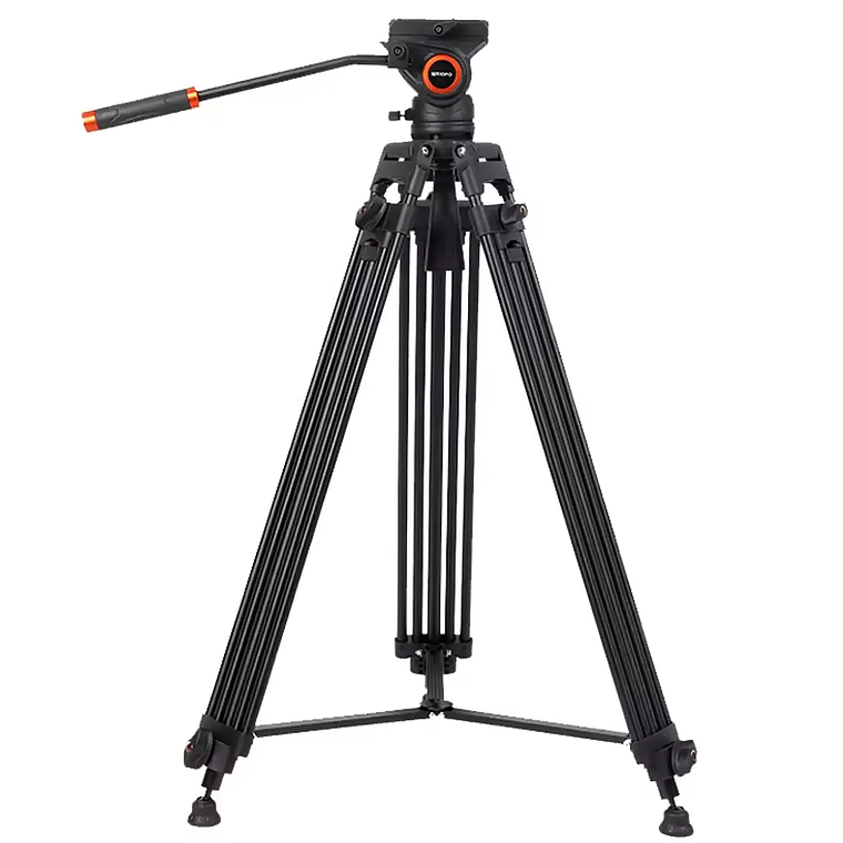 Triopo Trípode Para Video Fibra de Carbono  1